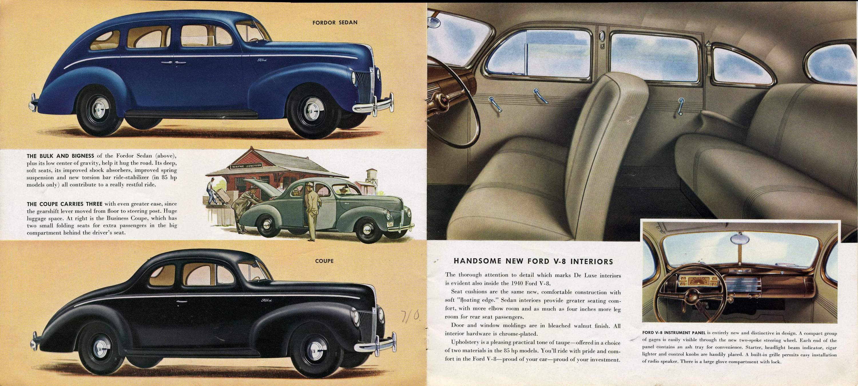 1940 Ford Brochure Page 3
